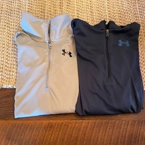 Boys Under Armour 1/2 zip Pullovers